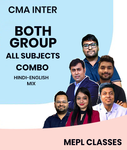 CMA Inter Both Group All Subjects Combo By MEPL Classes