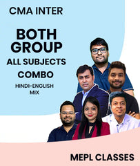 CMA Inter Both Group All Subjects Combo By MEPL Classes