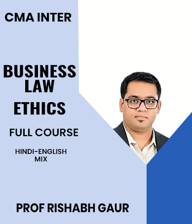 CMA Inter Business Law and Ethics Full Course By Prof Rishabh Gaur
- Zeroinfy