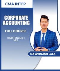 CMA Inter Corporate Accounting Full Course By CA Avinash Lala - Zeroinfy
