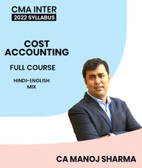 CMA Inter Cost Accounting Full Course 2022 Syllabus Video Lectures By MEPL Classes CA Manoj Sharma