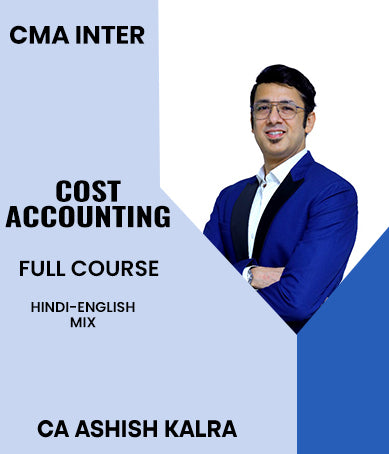 CMA Inter Cost Accounting Full Course