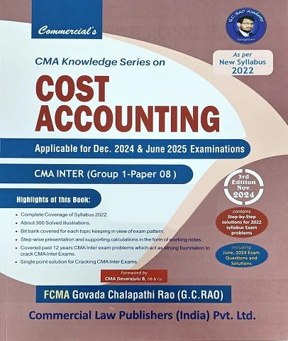 CMA Inter Cost Accounting Knowledge Series By G C Rao
- Zeroinfy