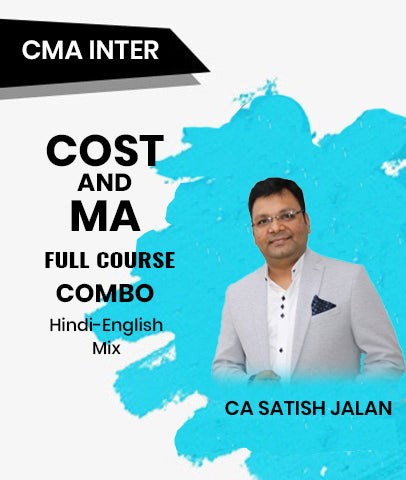 CMA Inter Cost and MA Full Course Combo By CA Satish Jalan