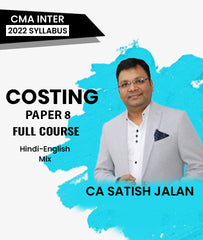 CMA Inter Costing Paper 8 Full Course 2022 Syllabus By CA Satish Jalan - Zeroinfy