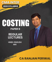 CMA Inter Costing Paper 8 Regular Lectures 2022 Syllabus By CA Ranjan Periwal