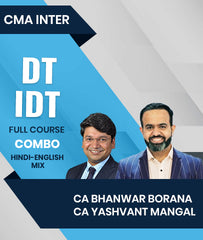 CMA Inter DT and IDT Full Course Combo By CA Bhanwar Borana and CA Yashvant Mangal