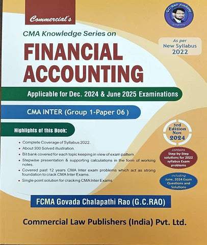 CMA Inter Financial Accounting Knowledge Series By G C Rao
- Zeroinfy