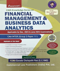 CMA Inter Financial Management And Business Data Analytics (FMBDA) By G C Rao
- Zeroinfy