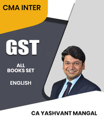 CMA Inter GST ALL Books Set By CA Yashvant Mangal