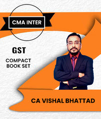 CMA Inter GST Compact Book Set By CA Vishal Bhattad - Zeroinfy