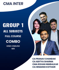 CMA Inter Group 1 All Subjects Full Course Combo By CA Pranav Chandak, CA Aditya Sharma, CMA Rohan Nimbalkar and CA Hemangi Kothari
- Zeroinfy