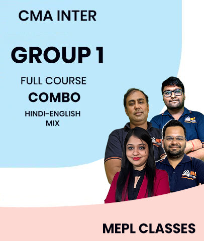 CMA Inter Group 1 Full Course Combo By MEPL Classes