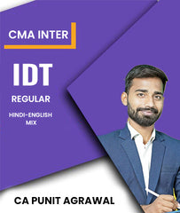 CMA Inter IDT Regular Batch By CA Punit Agrawal - Zeroinfy