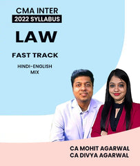 CMA Inter Law Fast Track 2022 Syllabus By MEPL Classes - CA Mohit Agarwal CA Divya Agarwal - Zeroinfy