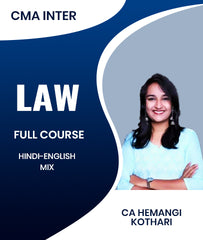 CMA Inter Law Full Course By CA Hemangi Kothari