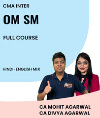CMA Inter OM SM Full Course By MEPL Classes CA Mohit Agarwal and CA Divya Agarwal (2016 Syllabus) - Zeroinfy