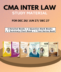 CMA Inter 2022 Syllabus Law Regular Book Set By CA Shivangi Agarwal - Zeroinfy