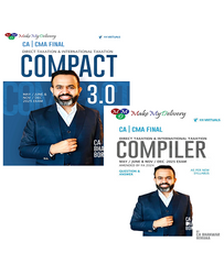 CA Final Direct Tax Compact and Q/A Compiler Combo By CA Bhanwar Borana - Zeroinfy