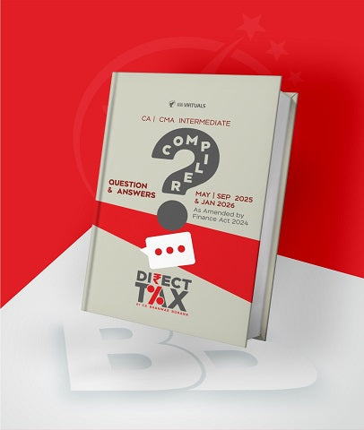 CA Inter Direct Tax Handwritten Compiler Book For May/Sep 25 By CA Bhanwar Borana - Zeroinfy