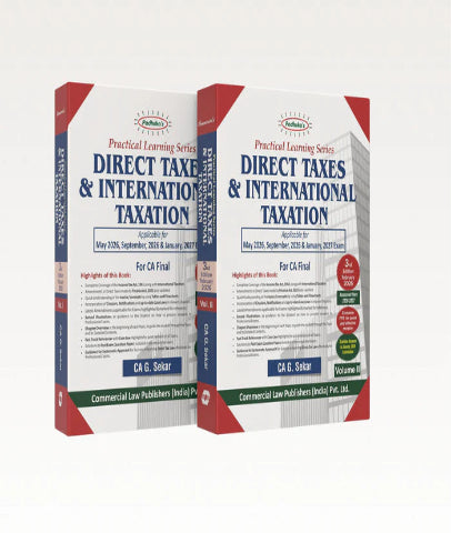 CA Final Direct Tax (DT) Padhuka By CA G Sekar