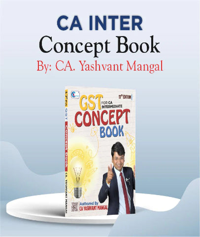 CA Inter GST Concept Book By CA Yashvant Mangal