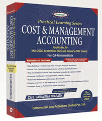 CA Inter Costing Practical Learning Series By CA B Saravana Prasath