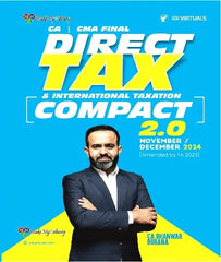 CA Final Direct Tax Handwritten Compact Book By CA Bhanwar Borana - Zeroinfy