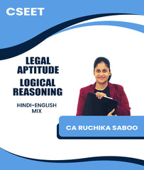 CSEET Legal Aptitude and Logical Reasoning By CA Ruchika Saboo - Zeroinfy