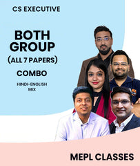 CS Executive Both Group All 7 Papers Combo By MEPL Classes