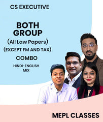 CS Executive Both Group All Law Papers Combo (Except FM and Tax) By MEPL Classes