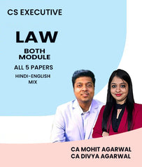 CS Executive Both Module All 5 Law Papers By MEPL Classes CA Mohit Agarwaland CA Divya Agarwal - Zeroinfy