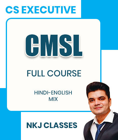 CS Executive Capital Market and Securities Laws (CMSL) Full Course By CS Nitesh Kumar Jaiswal