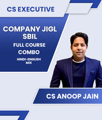 CS Executive Company JIGL and SBIL Full Course Combo By CS Anoop Jain