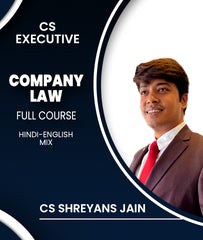 CS Executive Company Law Full Course By CS Shreyans Jain - Zeroinfy