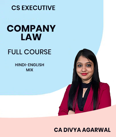 CS Executive Company Law Full Course By MEPL Classes CA Mohit Agarwal And CA Divya Agarwal