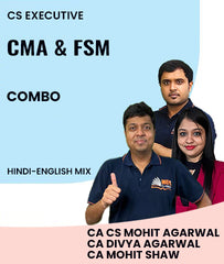 CS Executive Corporate & Management Accounting+ Financial & Strategic Management Combo By MEPL Classes CA CS Mohit Agarwal, CA Mohit Shaw and CA Divya Agarwal - Zeroinfy