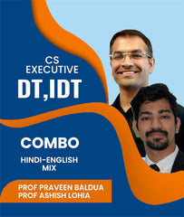 CS Executive Direct and Indirect Tax Combo By J.K.Shah Classes - Prof Praveen Baldua and Prof Ashish Lohia - Zeroinfy