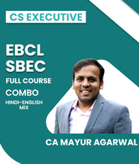 CS Executive EBCL and SBEC Full Course Combo By CA Mayur Agarwal - Zeroinfy
