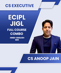 CS Executive ECIPL and JIGL Full Course Combo By CS Anoop Jain