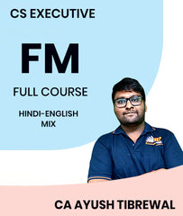 CS Executive FM Full Course By MEPL Classes CA Ayush Tibrewal