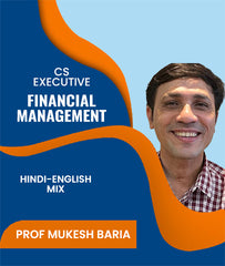 CS Executive Financial Management By J.K.Shah Classes - Prof Mukesh Baria - Zeroinfy