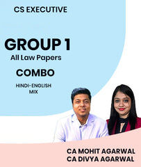 CS Executive Group 1 All Law Papers Combo By MEPL Classes CA Mohit Agarwal and CA Divya Agarwal