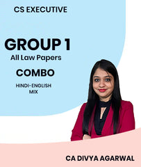 CS Executive Group 1 All Law Papers Combo By MEPL Classes CA Mohit Agarwal and CA Divya Agarwal