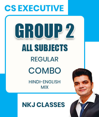 CS Executive Group 2 All Subjects Regular Combo By CS Nitesh Kumar Jaiswal and CA Sumit Sir