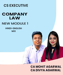 CS Executive New Module 1 Company Law By MEPL Classes CA Mohit Agarwal and CA Divya Agarwal - Zeroinfy
