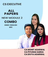 CS Executive New Module 2 All Papers Combo With Tax Laws By MEPL Classes CA Mohit Agarwal, CA Piyusha Sarda and CA Divya Agarwal - Zeroinfy