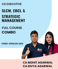 CS Executive SLCM, EBCL and Strategic Management Full Combo By MEPL Classes CA Mohit Agarwal and CA Divya Agarwal - Zeroinfy