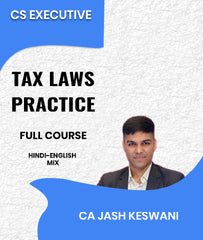 CS Executive Tax Laws and Practice Full Course By CA Jash Keswani
- Zeroinfy