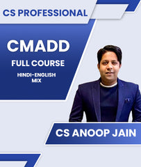 CS Professional CMADD Full Course By CS Anoop Jain